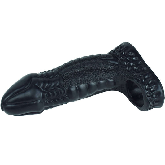 Dragon Slayer Penis Extender Sleeve - Black