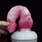 Deep Pink Dragon Dildo - Apep